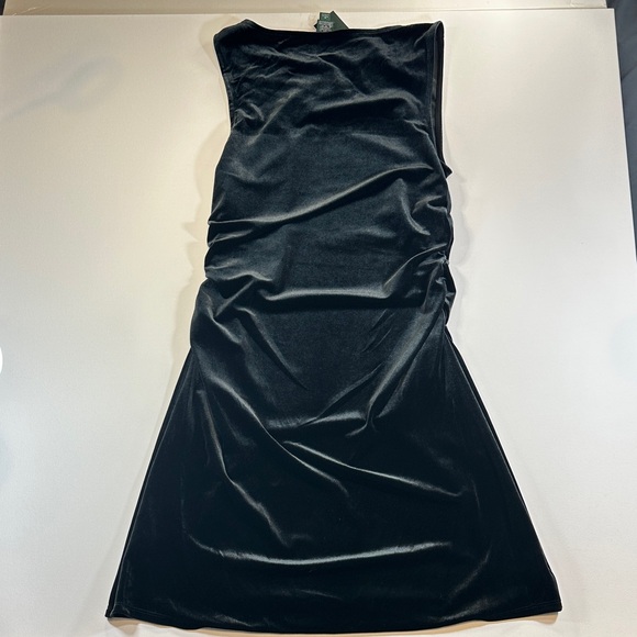 Velvet Black Mini Dress by Wild Fable NWT Size M - Picture 4 of 5